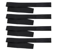 Abaodam 4 Bandas Elásticas Ajustables para Promocionar el Crecimiento Natural del Cabello Función Accesorio Práctico para Pelucas de Poliéster Negro