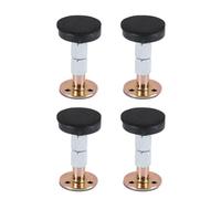 Abaodam 4 Fijadores Metálicos para Cabecero de Cama Ajustables 47-64 Mm, Estabilizador Antideslizante y Actuador Anti-salpicaduras, Herramienta Resistente para Muebles de Varios estilos