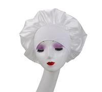 Abaodam 4 Gorros de Satén para Dormir en Varios Colores, Elásticos y Suaves, para Mujeres y Niñas, Ideales para Mantener el Cabello en Su Lugar y Cuidar la Piel Durante la Noche