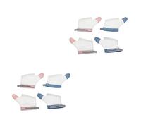 Abaodam 4 Pares De Guantes Anti-Comer Protector De Pulgar Infantil Cubierta Del Pulgar Dejar De Chupar Guante De Bebé Juguetes Estimulantes Chupar El Tapón Del Pulgar Guantes Protectores