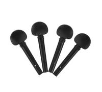 Abaodam 4 piezas Clavijas de Afinación para Violín de Ébano Resistente Fino y Reemplazo Compatible con Cuerdas Estándar Accesorios para Violinistas con Instalación Sencilla