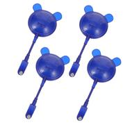 Abaodam 4 Piezas Espejo Retrovisor para Espejo Giratorio para Manillar de Patinete y Bicicleta Infantil Accesorio Seguro para Equilibrio y Visibilidad Trasera Patinetes y Bicicletas