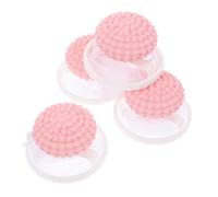 Abaodam 4 Piezas Filtro de Pelo Lavadora Filtro de Flotador para Lavadora trampas de Pelusa para Lavadora recogedor de pelos de Perro para Lavadora quitapelusas páginas Rosa