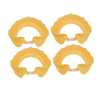 Abaodam 4 Piezas gorro de ducha protector de oídos para bebés gorros de baño champú para niños gorros de ducha tapas de champú para bebés tapas protectoras de champú tómate un baño parasol