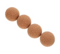 Abaodam 4 Piezas Pelotas de Corcho para Futbolín de Bolas de Madera Natural Accesorios Duraderos para Mesa de Futbolín Uso Doméstico Interior