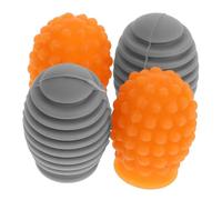 Abaodam 4 piezas Tapas de Silicona para Baquetas de Práctica de Protectores Flexibles y Silenciosos para Percusión Ajustables para Mejorar Técnica sin Ruido