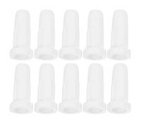 Abaodam 40 Protectores de Patas para Muebles de Plástico Blanco, Fundas Prácticas para Ruedas, Asegurando Movimiento Suave y Protección del Suelo