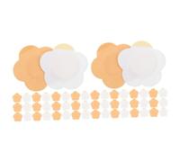 Abaodam 400 Piezas punto de acupuntura del ombligo pegatinas etiqueta engomada del abdomen hueco en el ombligo niño Pegatina recién nacido en autoadhesivos