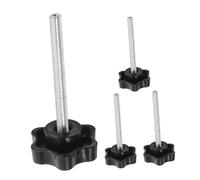 Abaodam 4piezas Accesorios de Ayuda para Caminar Tuercas Atornillables Perillas de Apriete Manual para Andador con Ruedas Repuestos para Personas Mayores