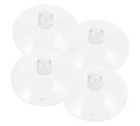 Abaodam 4piezas Accesorios Para Ventosa De Goma Transparente Para Soporte De Guitarra De Repuesto Para Práctica De Guitarra