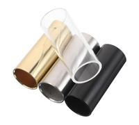 Abaodam 4piezas Barras Deslizantes De Metal Para Guitarra Accesorios Para Guitarra y Eléctrica El Para Country y Jazz