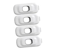 Abaodam 4piezas Bloqueo De Seguridad Para Cierres De Seguridad Para Cajones Puertas De Congelador Refrigeradores y Armarios Para Refrigeradores Fáciles De Instalar Longitud Ajustable Para