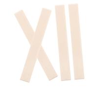 Abaodam 4piezas Cejuela De Guitarra De Plástico Para Guitarras Acústicas Reemplazo De Puente Mejora Del Sonido y Tono Accesorios De Música Clásica