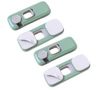 Abaodam 4piezas Cerradura de Seguridad para Cerradura de Armario Refrigerador y Congelador de Cierre de Seguridad para Bebés