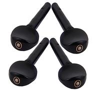 Abaodam 4piezas Clavijas De Afinación Para Violín De Ébano De Clavijas De Violín Accesorios De Reemplazo Para Instrumentos De Cuerda Uso Talleres De Reparación De Violines