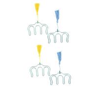 Abaodam 4piezas Clips Metálicos Para Partituras Musicales Con Borlas Sujetapáginas Portátil Para Notas Música y Libros De Partituras