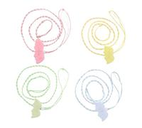 Abaodam 4piezas Correa de Chaleco para Hámster Angel Wings Arnés de Nailon para Mascotas Pequeño Prueba de Escapes para Paseos Hámsteres Conejos Enanos Erizos y Conejillos de Indias