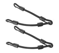 Abaodam 4piezas Correas Elásticas con Ganchos Dobles para Camping y Kayak Cuerda de Gancho Multifuncional Resistentes y Flexibles para Uso Diario y Actividades al Aire