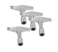 Abaodam 4piezas Llaves Cuadradas para Batería Llave de Afinación Accesorios de Caja Ajustador de Parche para Escenario de Práctica Musical