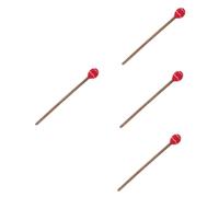 Abaodam 4piezas Mallet De Tazón Cantante De Madera Fieltro Para y Yoga Accesorio Para Cuencos y Prácticas Espirituales