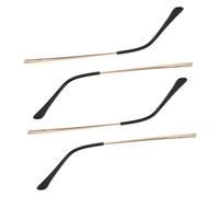 Abaodam 4piezas Patillas Metálicas para Gafas de Repuesto Aplicables Kit de Reemplazo para Patillas de Montura Rota para Reparación de Gafas Casa