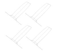 Abaodam 4piezas Puerta Corredera Horizontal Gancho para Casa De Puerta De Entrada para Suministros para Jaulas De Mensajeras Trampa para para Jaulas De Pájaros