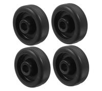 Abaodam 4piezas Ruedas De Gimnasio Accesorios De Rodillo para Equipos De Ejercicio Ruedas De Repuesto para Cinta De Correr y Bicicleta Resistente Al Desgaste para Hogar y Entrenamiento