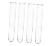 Abaodam 4piezas Tubos Propagación Hidropónica Tubos Plástico Decoración Floral Estético