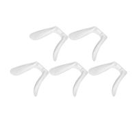 Abaodam 5 Almohadillas Nasales Acolchadas de Silicona Antideslizantes Tornillo para Gafas Modelo 569, Soporte Nasal en U para Reparación de Monturas, Compatibles Gafas de Sol y