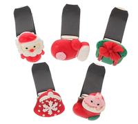 Abaodam 5 Clips para Ventilación de Coche Ambientador Navideño, Decorativos Resina Metálica, Accesorios para Interior de Vehículo y Experiencia Agradable al Conducir