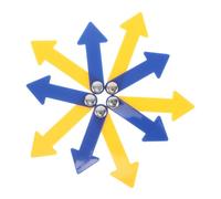 Abaodam 5 Juegos Accesorios para Relojes Material Didáctico Recursos De Enseñanza Magnética Reloj para Aprender a Decir La Hora Reloj Magnético para El Aula El Plastico