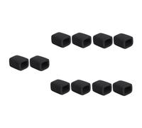 Abaodam 5 Juegos De Protectores De Micrófono De Esponja Transpirables Fundas Antipolvo Para Micrófonos De Mercado (2 Unidades X 5)