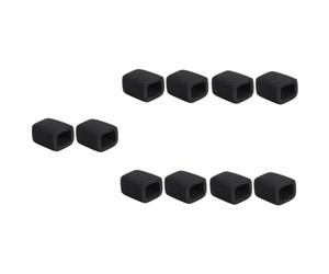 Abaodam 5 Juegos De Protectores De Micrófono De Esponja Transpirables Fundas Antipolvo Para Micrófonos De Mercado (2 Unidades X 5)