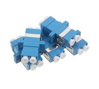 Abaodam 5 Piezas Adaptador de Fibra Óptica LC LC Kit para Redes Conector de Cable de Fibra Oficinas