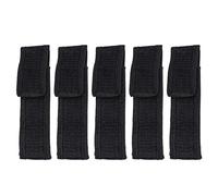 Abaodam 5 Piezas Bolsa de Linterna Resistente al Desgaste Estuche de Almacenamiento para Linternas de Negro para Actividades y