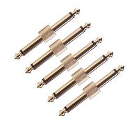 Abaodam 5 piezas Conector de Pedal de de Pack de Acoplador para Guitarra Eléctrica Accesorios para Pedalera para Músicos Profesionales