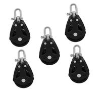 Abaodam 5 Piezas Giratoria Individual de Inoxidable para Gimnasio y Navegación para Ejercicios de y Accesorios de Barco