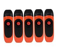 Abaodam 5 Piezas Instrumentos Musicales Fáciles De Aprender Mirlitones Domésticos Kazoos Para Empezar Instrumento Musical Kazoos Mirlitones Musicales Niños Principiantes Kazoo Abs Rojo