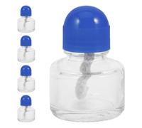 Abaodam 5 Piezas Lámpara de Alcohol de para Experimentos Científicos Camping y Picnics Diseño Compacto y Portátil para Interior y Exterior