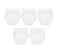 Abaodam 5 piezas Pantalones de Entrenamiento para Bebés de Algodón Lavables Ropa Interior para Dejar el Pañal Talla Cómodos y Reutilizables para Aprendizaje de Orinal