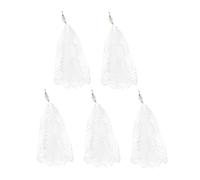 Abaodam 5 Piezas Pesca Ligera con Malla de Nylon Ojos Fácil Trampas para Peces Lagos y Océanos Portátil y