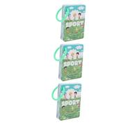 Abaodam 5 Series Tarjetas Cognitivas para Material Seguro Fomentan El Aprendizaje Interactivo Desarrollo Cognitivo Educativos para Preschoolers 48 Piezas X 5