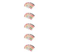 Abaodam 5 Series Vendajes De Colores Ampollas Vendaje Adhesivo Vendajes Adhesivos Parches De Cuidado Pequeñas Vendas Para La Cara Parches Hemostáticos Pe Impermeable 50 Piezas X 5