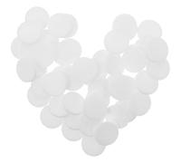 Abaodam 50 Almohadillas de Algodón de Color Claro para Difusores de Aceites Esenciales Diseño Portátil, Ideales para Colgantes Aromáticos y Disfrutar Aromas en Cualquier Lugar