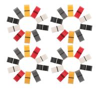 Abaodam 50 Tapas de Perilla Deslizante para Mezclador de Consola, Plástico Resistente, y Cómoda, Adecuado para Proyectos DIY y Configuración Visual