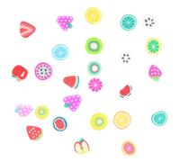 Abaodam 5000 Piezas de Pegatinas para Uñas Forma de Frutas de Arcilla, Kit DIY para Que Desarrolla Creatividad E Imaginación en Decoración de Uñas