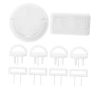 Abaodam 50piezas del Zócalo para Tapas Protectoras de Enchufes Eléctricos para Tapar Enchufes Casa Bebés