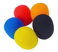 Abaodam 5piezas Funda de Esponja para Micrófono Cubierta Colores Surtidos para Uso Parabrisas y Reducción de Ruido Color Aleatorio Varios estilos