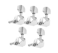 Abaodam 5piezas Perillas de Afinación para Guitarra Acústica de Clavijas Semicerradas de Madera Botones de Afinación para Guitarras Eléctricas y Acústicas de Repuesto para Cuerdas