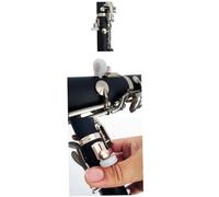 Abaodam 5piezas Protección Para Dedo De Clarinete Almohadillas De Goma Para Descanso De Pulgar Cubiertas Para Dedos De Instrumentos De Viento De Manos y Color Blanco